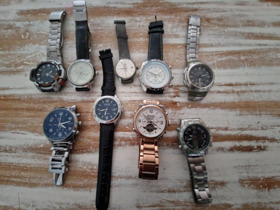 Diverse horloges waaronder Panerai Montblanc, Casio, Sieraden, Tassen en Uiterlijk, Horloges | Antiek, Ophalen of Verzenden