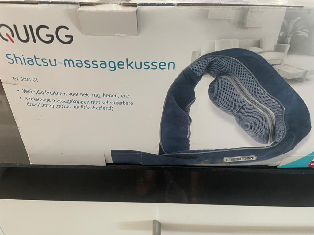 Massage kussen, Ophalen of Verzenden, Zo goed als nieuw, Massagestoel of Kussen