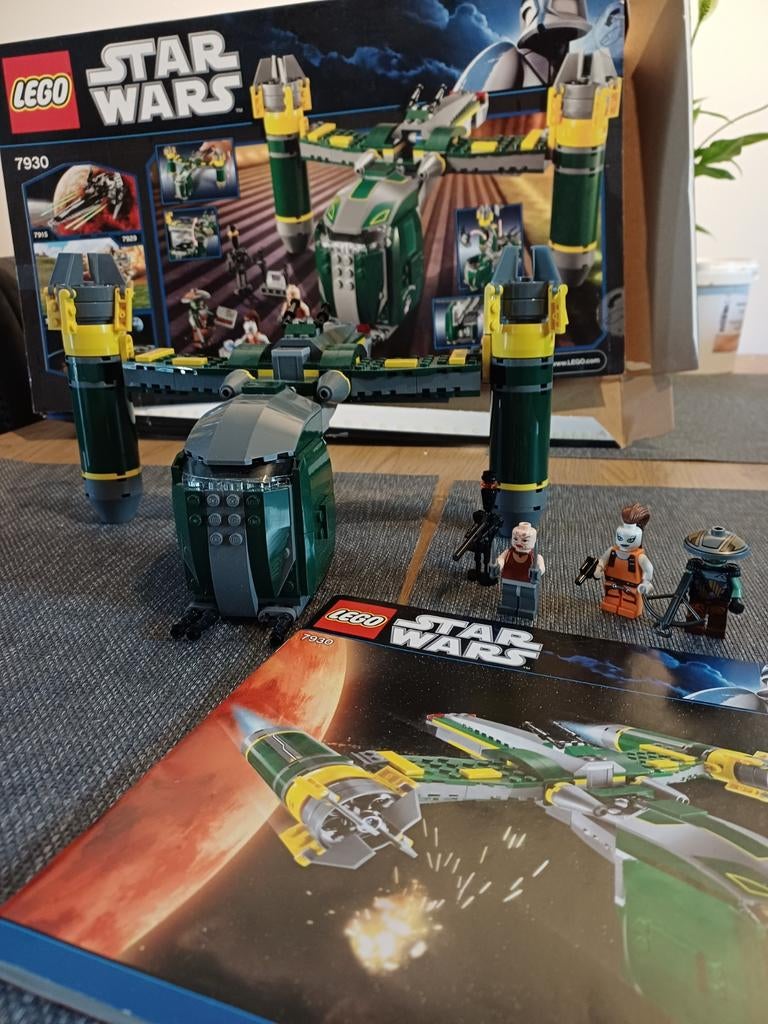 Lego Star Wars 7930 Bounty Hunter Assault Gunship, Gebruikt, Star Wars, Lego, Ophalen of Verzenden