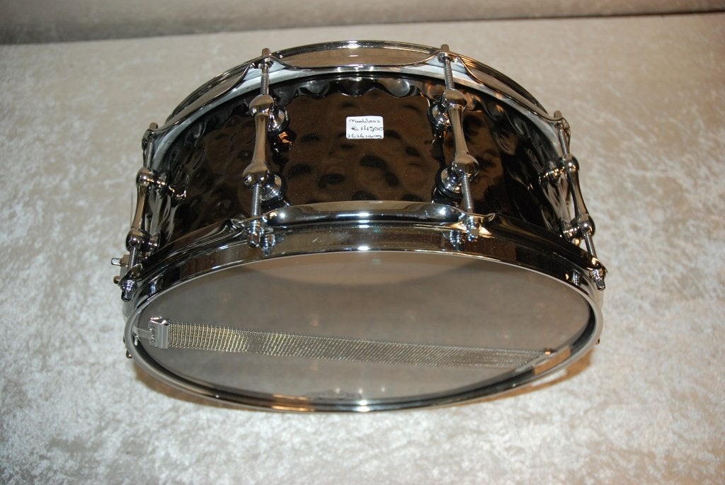 Hammered steel snare  14x5 inch <26261009>, Gebruikt, ., Drums of Percussie, Ophalen of Verzenden