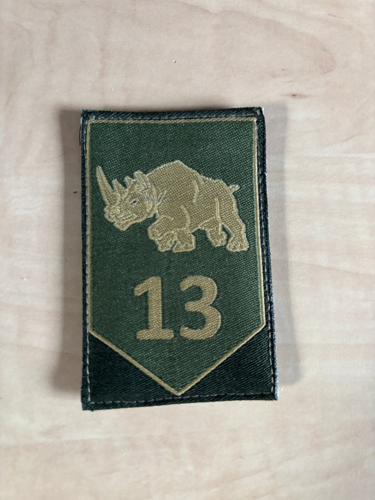 Gvt mouwembleem 13 lichte brigade, Verzenden, Landmacht, Nederland, Embleem of Badge