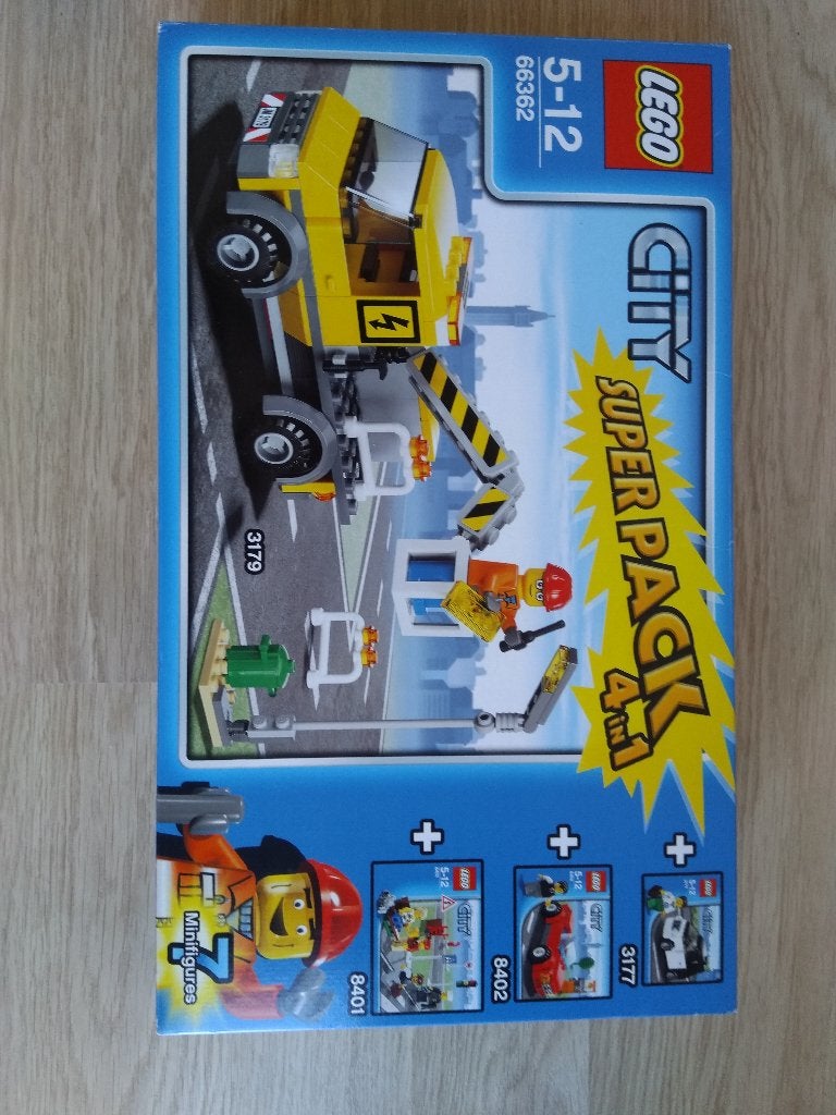 Lego 66362 City superpack 4 in 1, City, Lego, Nieuw, Ophalen of Verzenden
