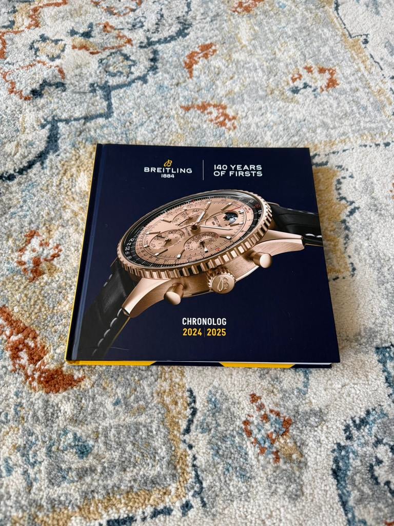 Breitling catalogus 2024/2025 Spaans, Ophalen of Verzenden, Zo goed als nieuw