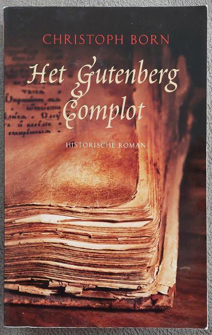 Christoph Born: Het Gutenberg Complot, Ophalen of Verzenden, Zo goed als nieuw