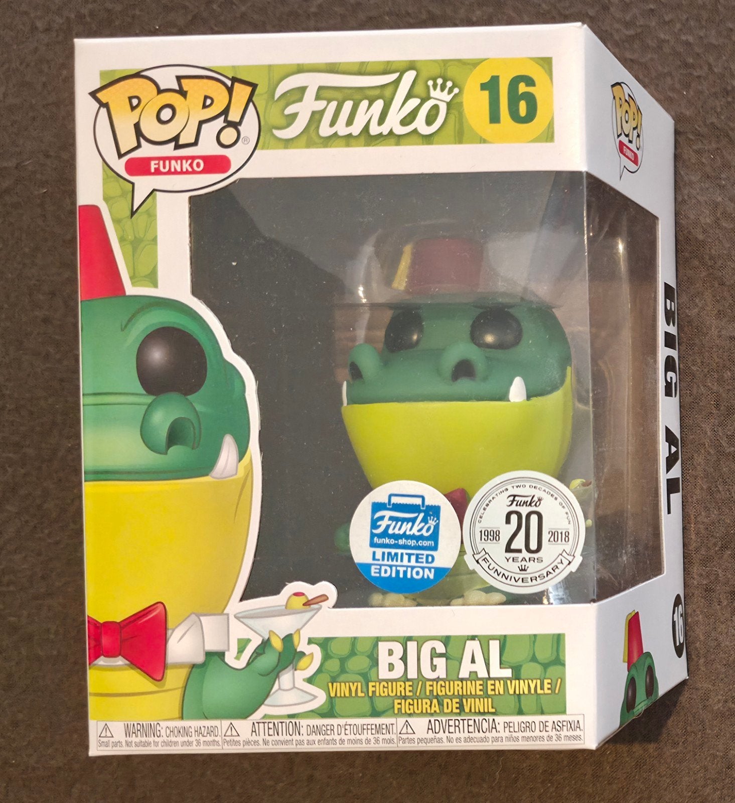 Funko Pop! Big Al Spastik Plastik Limited Edition, Ophalen of Verzenden, Nieuw