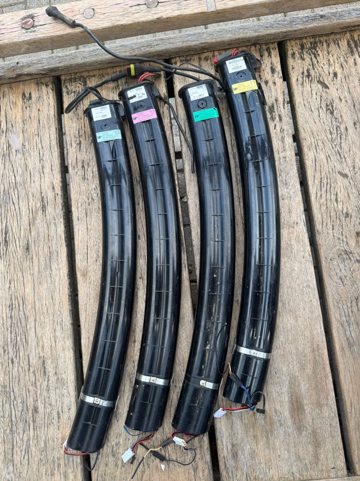 Bananen batt  e-bike batavus sparta etc, Zo goed als nieuw