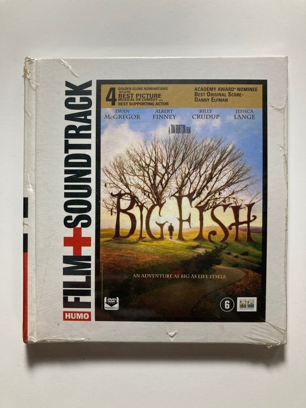 BIG FISH (IN SEAL) (INCLUDES SOUNDTRACK) (DVD), Alle leeftijden, Verzenden, Zo goed als nieuw
