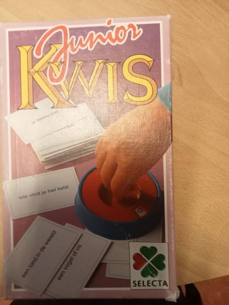 Junior Kwis Gezelschapsspel - Selecta, Ophalen of Verzenden, Gebruikt, Selecta