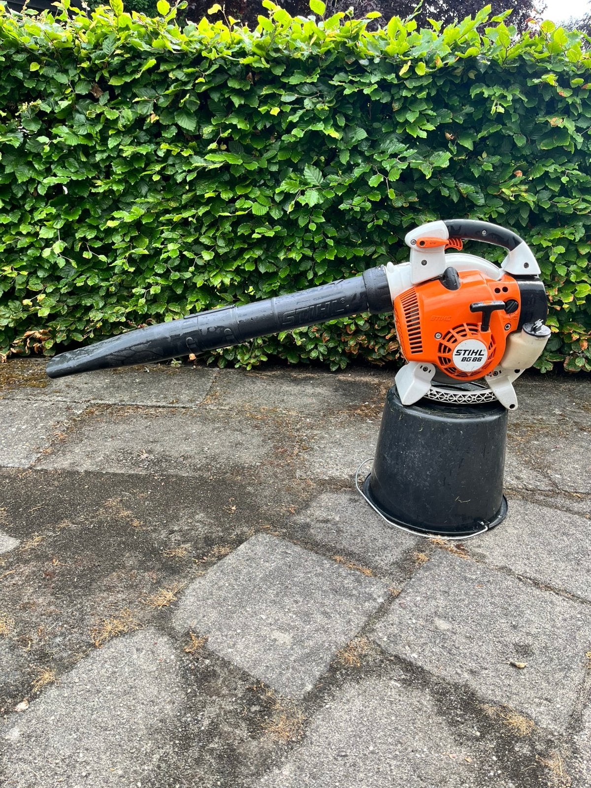 Nette Stihl BG86 handblazer van 2/2019, Ophalen of Verzenden, Gebruikt, Benzine