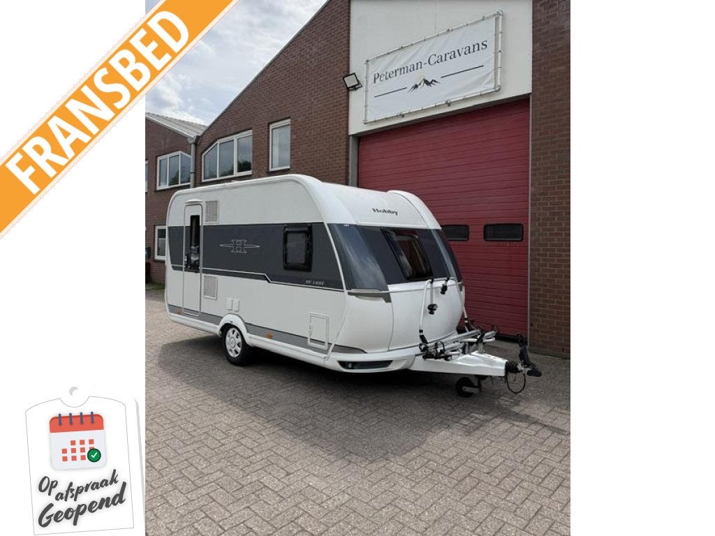 Hobby De Luxe 400 SFE Incl. Mover en Voortent, Hobby, Bedrijf, Treinzit, Schokbreker