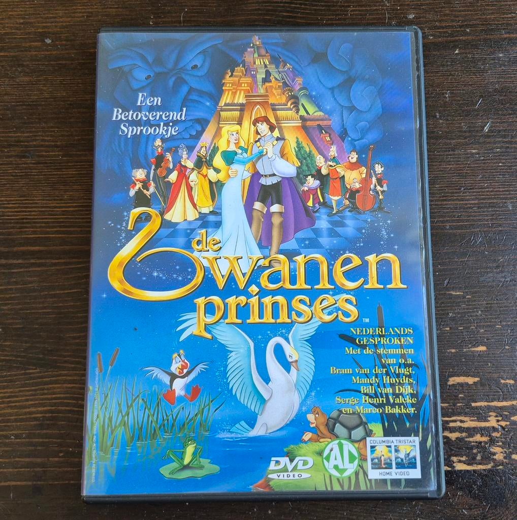 De Zwanenprinses, Cd's en Dvd's, Avontuur, Gebruikt, Alle leeftijden, Ophalen of Verzenden