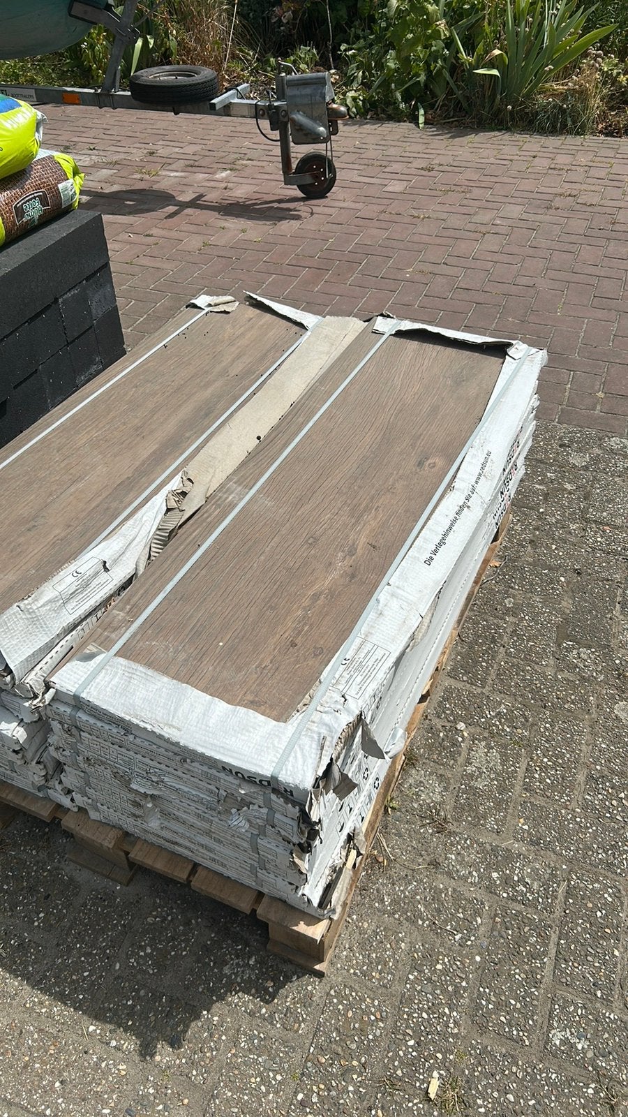 Houtlook  40  120 cm tegel, Ophalen, 60 cm of meer, 40 tot 60 cm, Keramiek