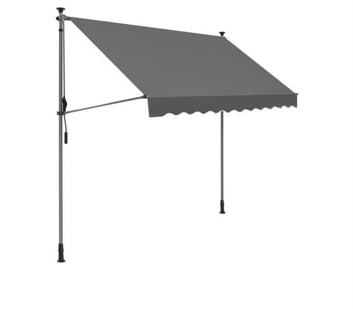 Nieuw:Balkonzonwering 300 x 130 cm - In Hoogte Verstelbaar, Ophalen, Nieuw, 150 tot 300 cm, 250 cm tot 450 cm