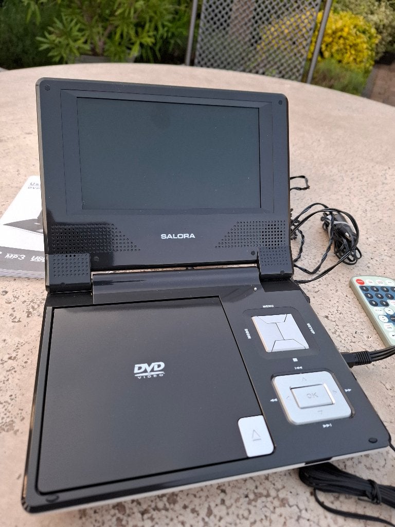 portable Salora dvd speler, Gebruikt, Draagbaar, Ophalen of Verzenden, Overige merken