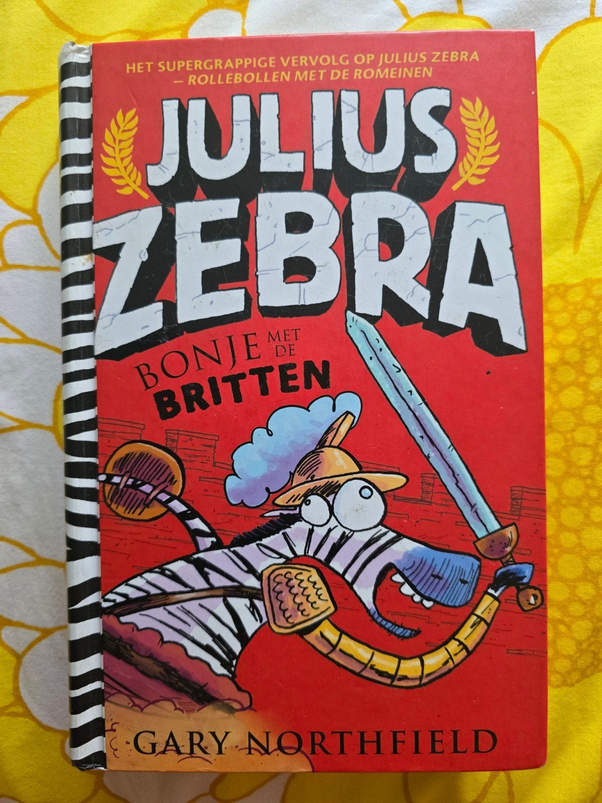 Julius Zebra-Bonje met de Britten, Gelezen, Fictie algemeen, Ophalen of Verzenden, Gary Northfield