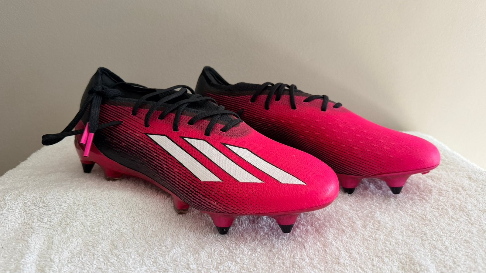 adidas X Speedportal.1 FG voetbalschoenen pink black 39 1/3, Sport en Fitness, Voetbal, Maat XS of kleiner, Schoenen, Nieuw, Ophalen of Verzenden