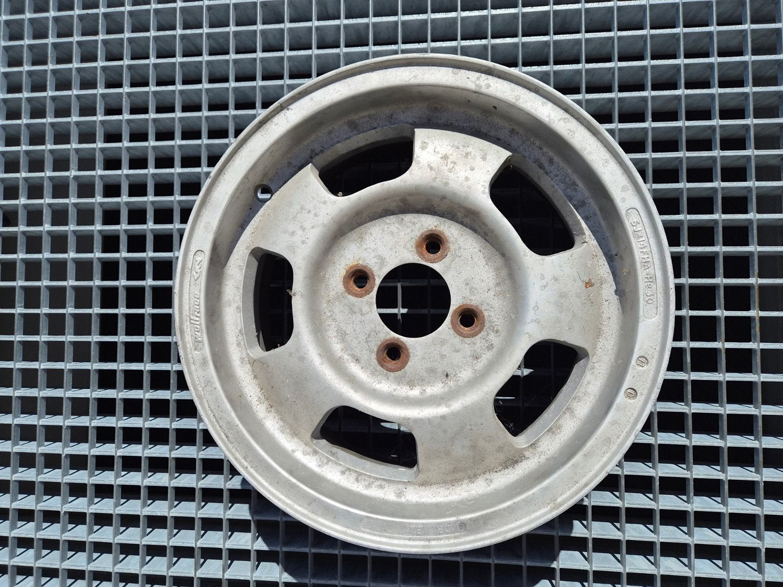 Wolfrace velgen 14 inch, 4x100, ET 35?, Auto-onderdelen, Banden en Velgen, Ophalen, 14 inch, Gebruikt, Velg(en)