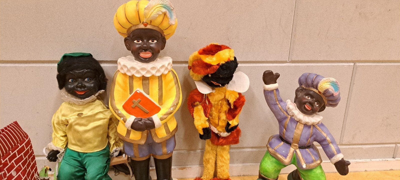Nostalgische Pieten decoratie - alles in 1, Diversen, Sinterklaas, Ophalen of Verzenden, Gebruikt