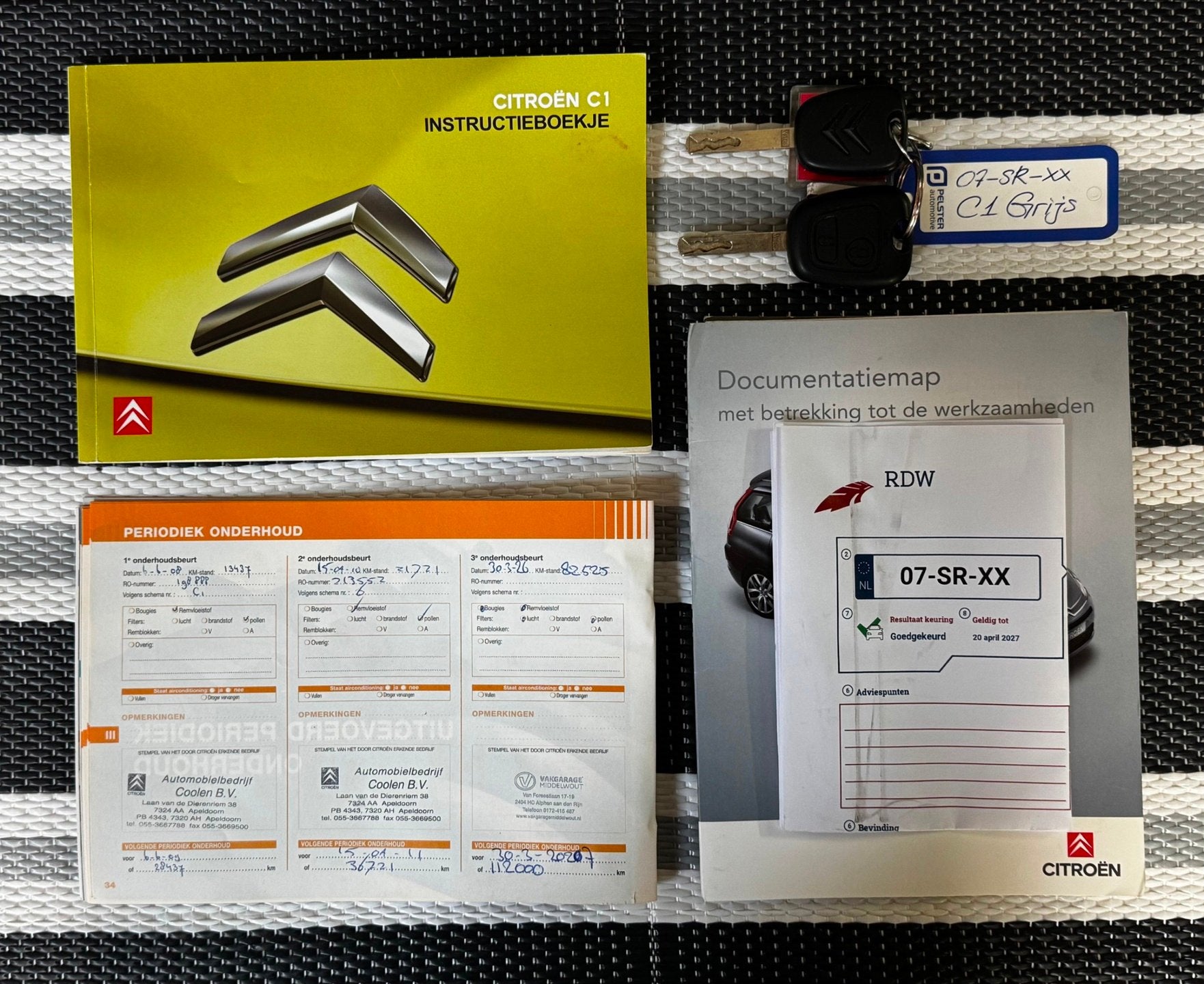 Citroen C1 1.0|1EIG|AIRCO|5DEURS|NAP|NIEUWEBEURT|APK|LAGEKM!, Auto's, Gebruikt, 4 stoelen, 68 pk, Origineel Nederlands