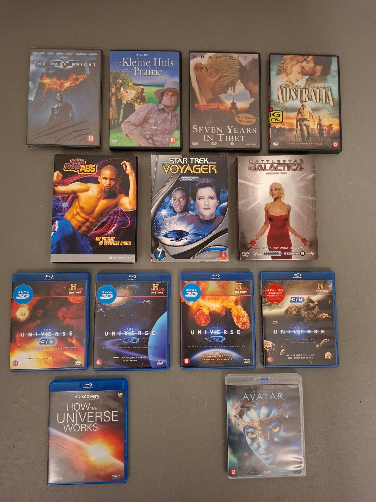 Te koop: Prachtige Partij DVD's/Blu-Ray (Nieuwstaat), Ophalen, Spaans, Engels, Alle leeftijden