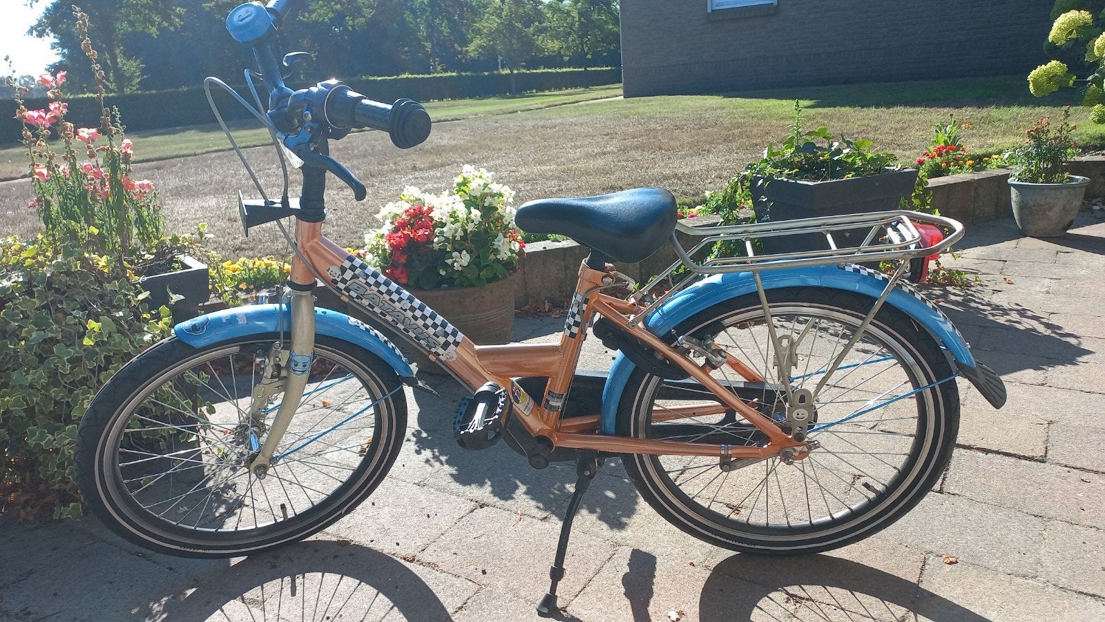 super stoere 20 inch kinderfiets, Fietsen en Brommers, Fietsen | Kinderfietsjes, Ophalen, Zo goed als nieuw, 20 inch of meer