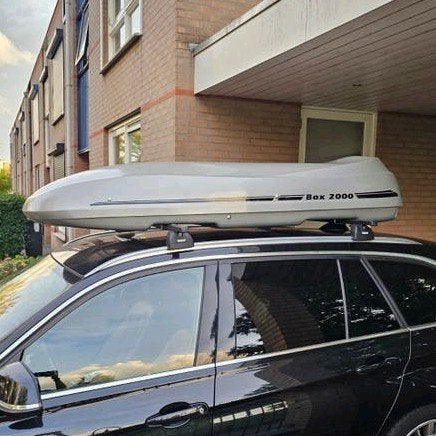 Te huur, Ruime 600L Moby Dick dakkoffer, 200km/h, Ophalen, Gebruikt