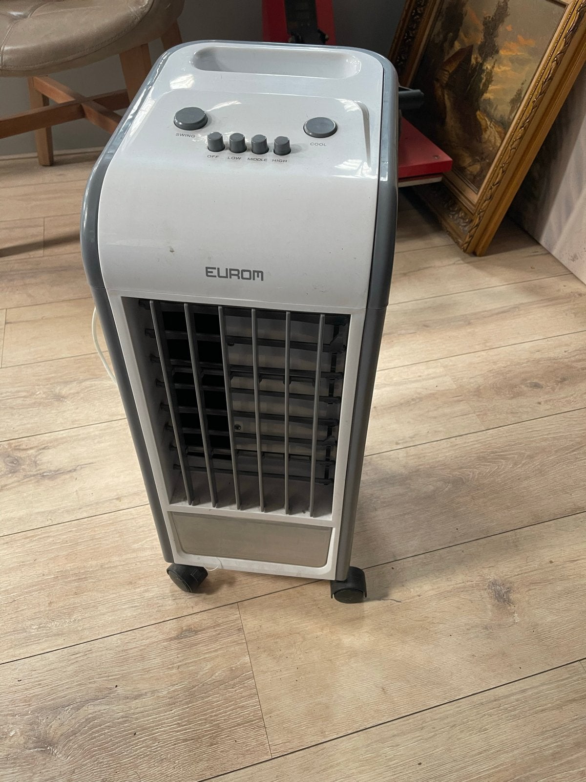 Eurom CoolStar 65 Mobiele Airco - Koeler met Water, Gebruikt, Minder dan 60 m³, 3 snelheden of meer, Ophalen of Verzenden