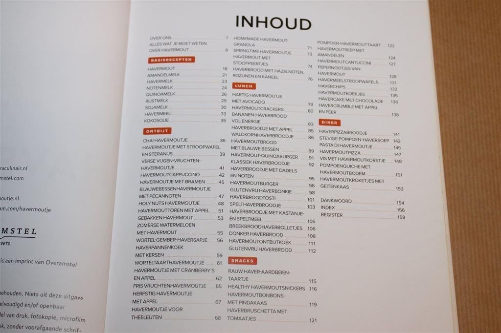 Havermout: Masterclass — Meer dan 65 Recepten, Boeken, Kookboeken, Ophalen of Verzenden, Zo goed als nieuw, Nederland en België