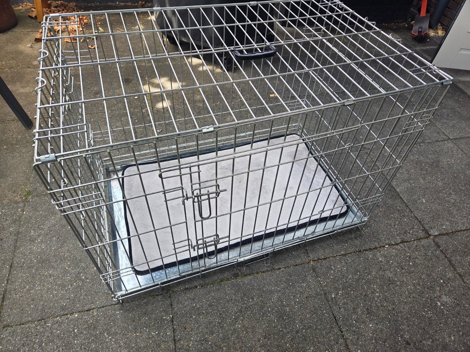 Adori Bench Deluxe Verzinkt 91x58x66 cm, Dieren en Toebehoren, Honden-accessoires, Adori, Ophalen, Gebruikt, Hondenren