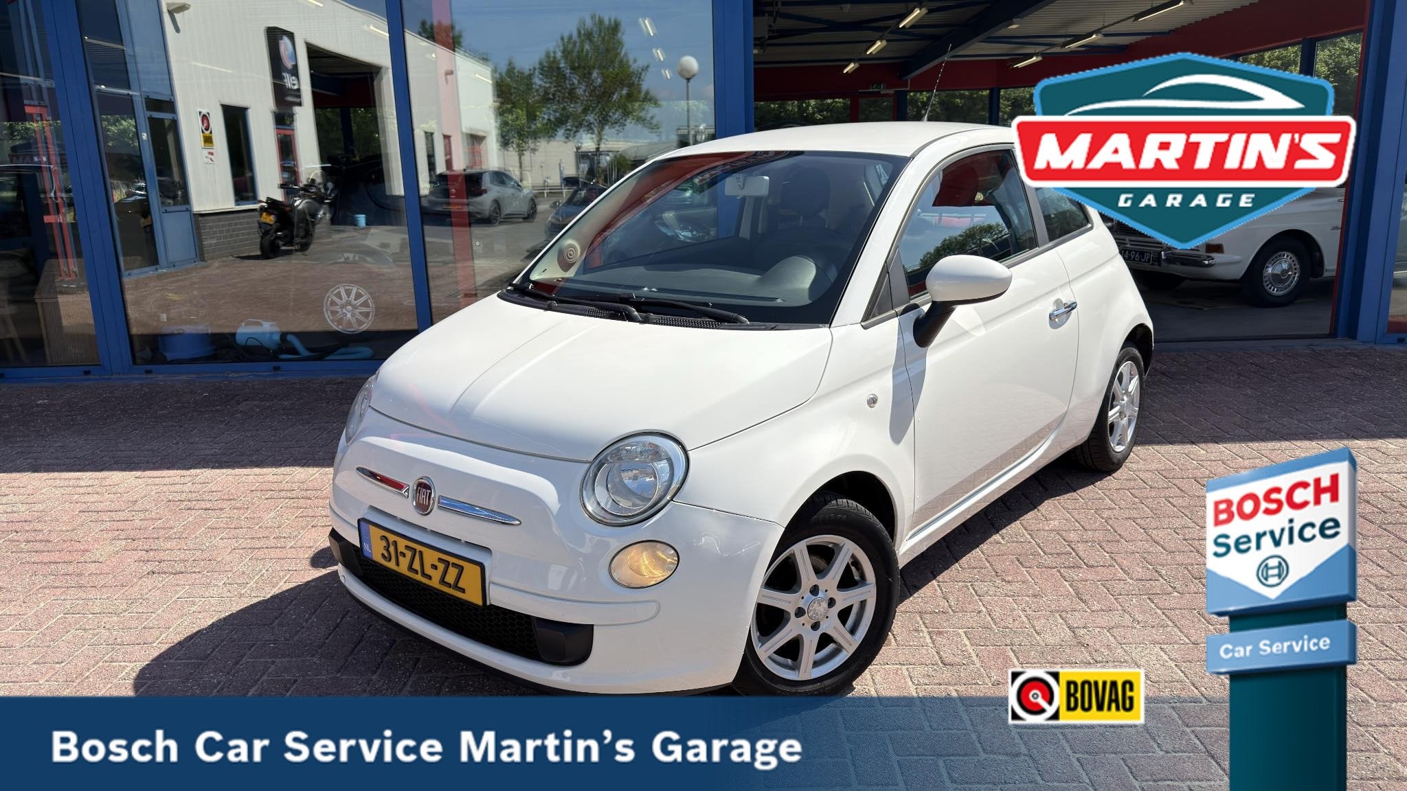 Fiat 500 1.2 Pop, Auto's, Voorwielaandrijving, Euro 5, Stof, Gebruikt