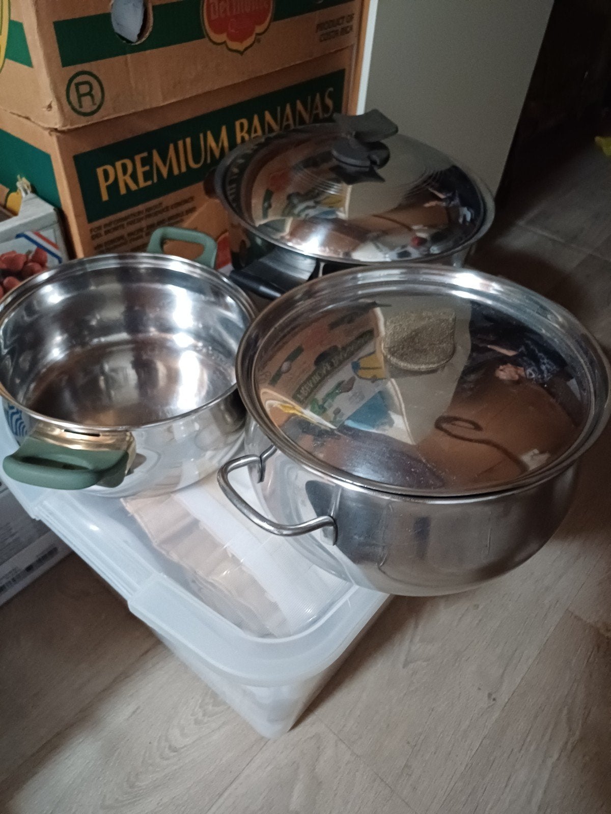 Roestvrijstalen pan zonder deksel, Ophalen, Gebruikt, Rvs, Kookpan