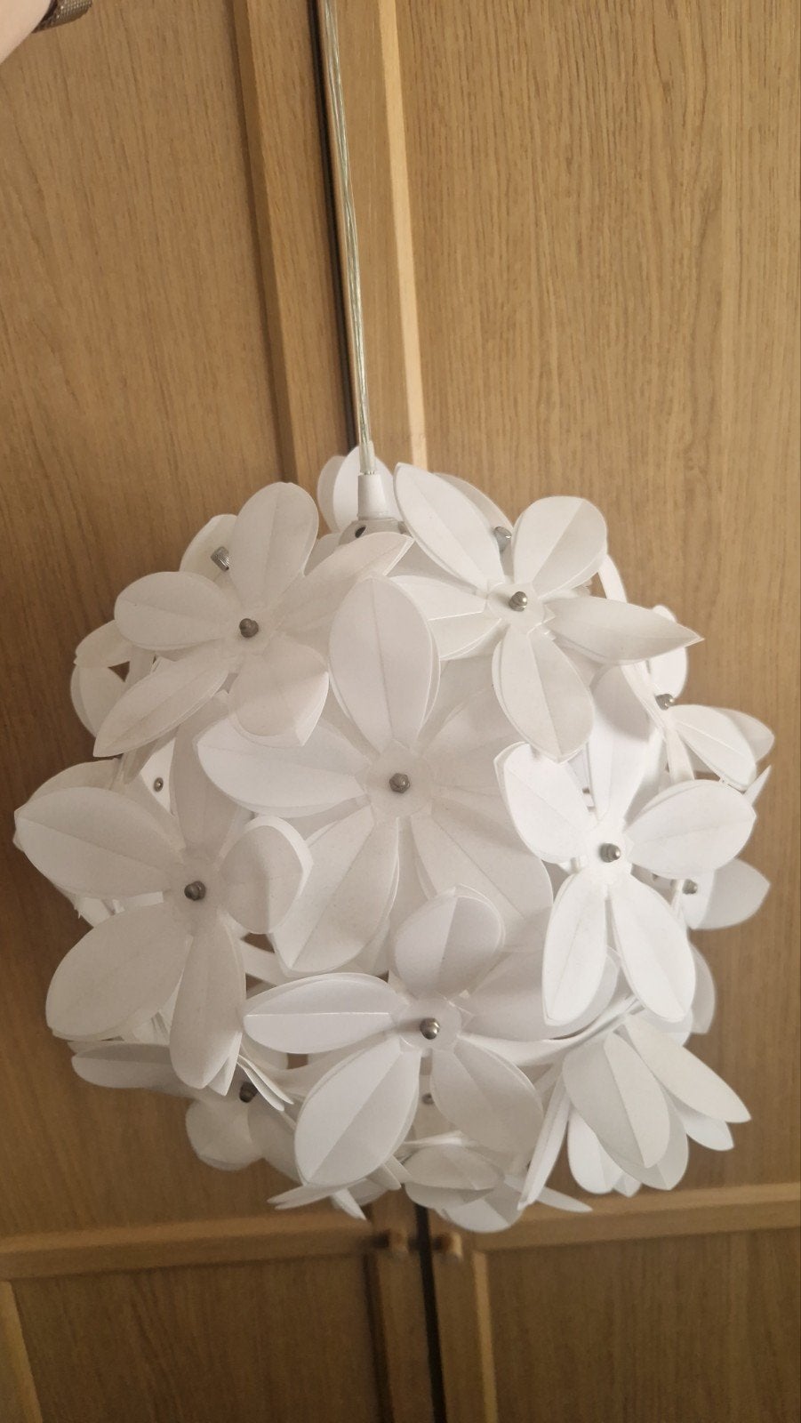 Mooie hanglamp bloemen, Ophalen of Verzenden, Zo goed als nieuw