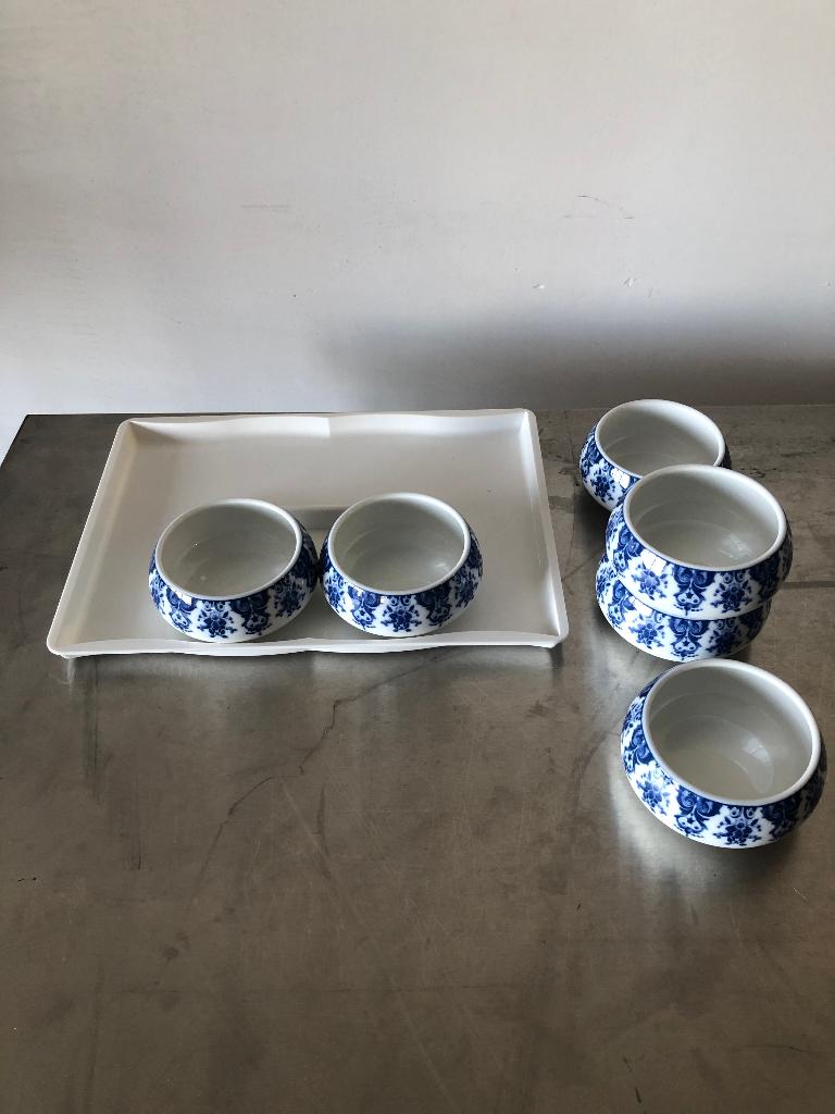 Partij KLM schaaltjes, borden servies items - Marcel Wanders, Ophalen, Gebruikt, Bord(en), Overige stijlen