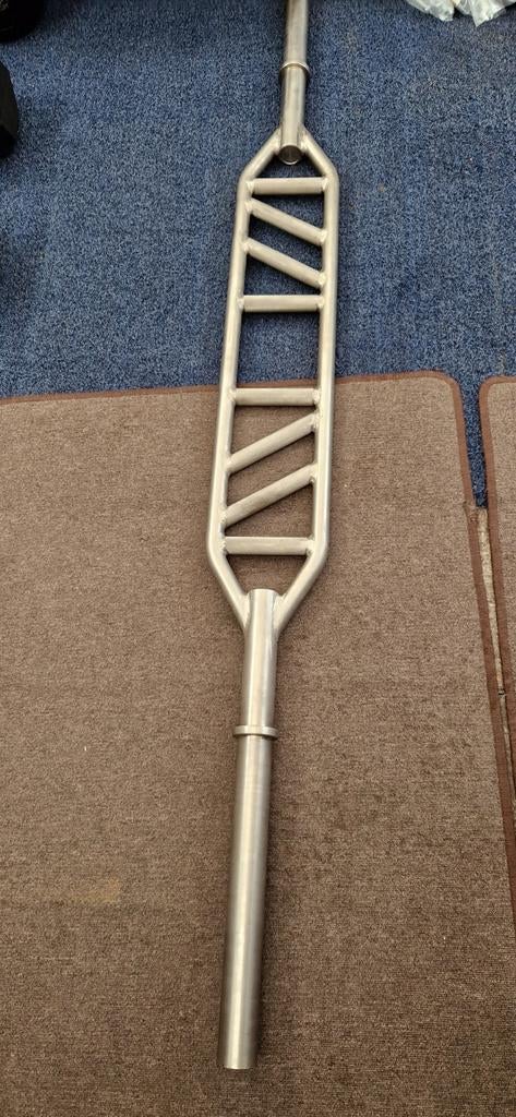 Swiss Bar - Olympic Multi-Grip bar, Ophalen, Zo goed als nieuw, Benen, Halterstangen
