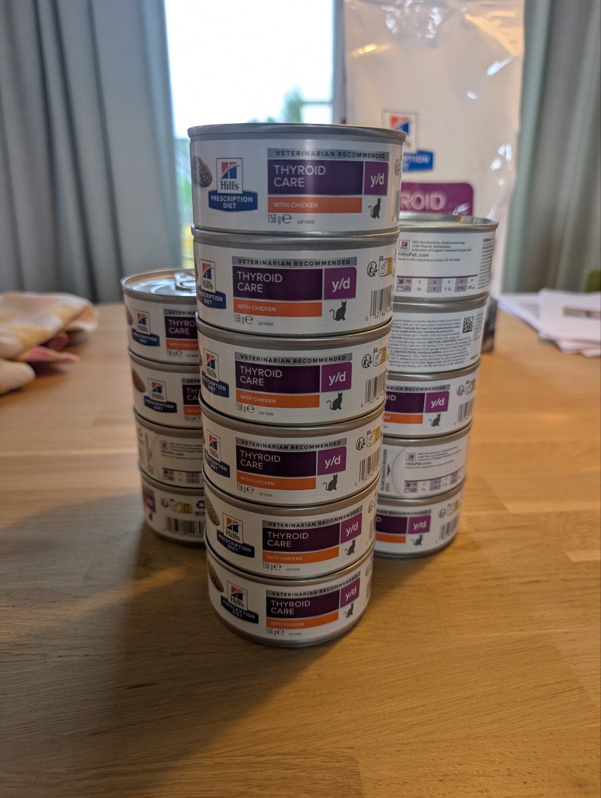 Blikvoer kat Hills thyroid care, Ophalen, Kat