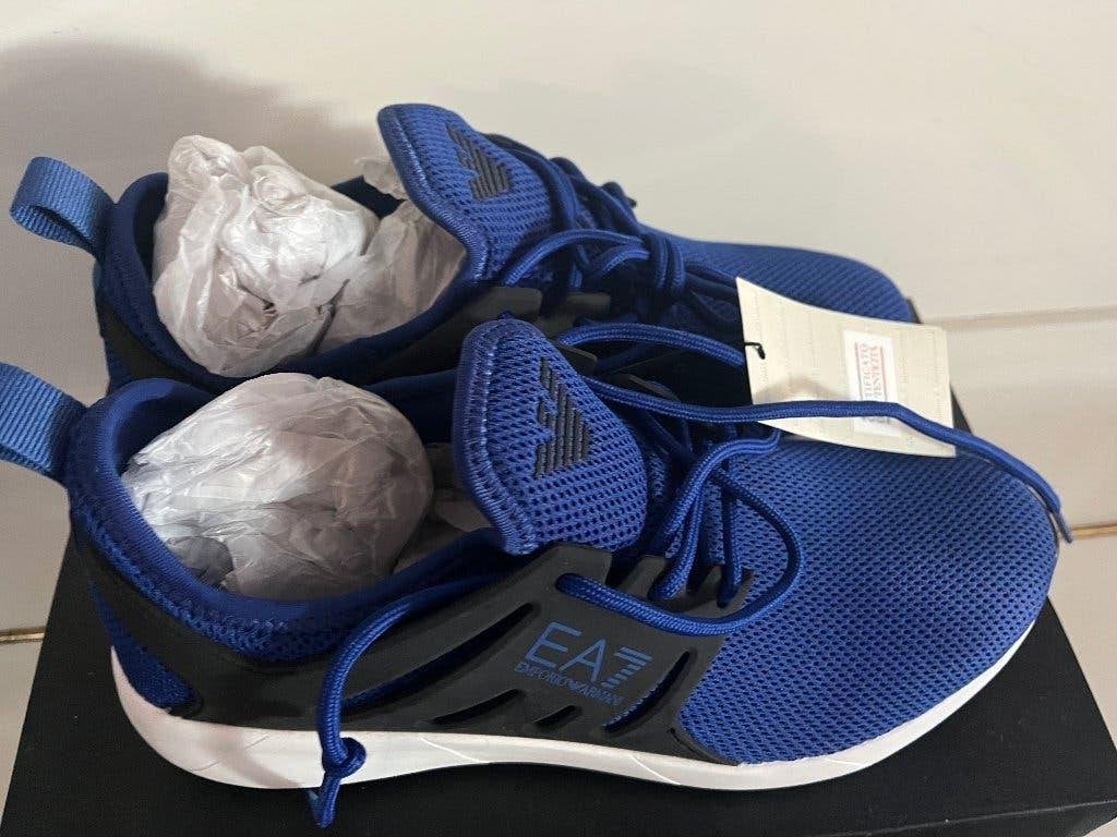 Armani Sneakers NIEUW blauw maat 40, Emporio Armani, Blauw, Nieuw, Ophalen of Verzenden
