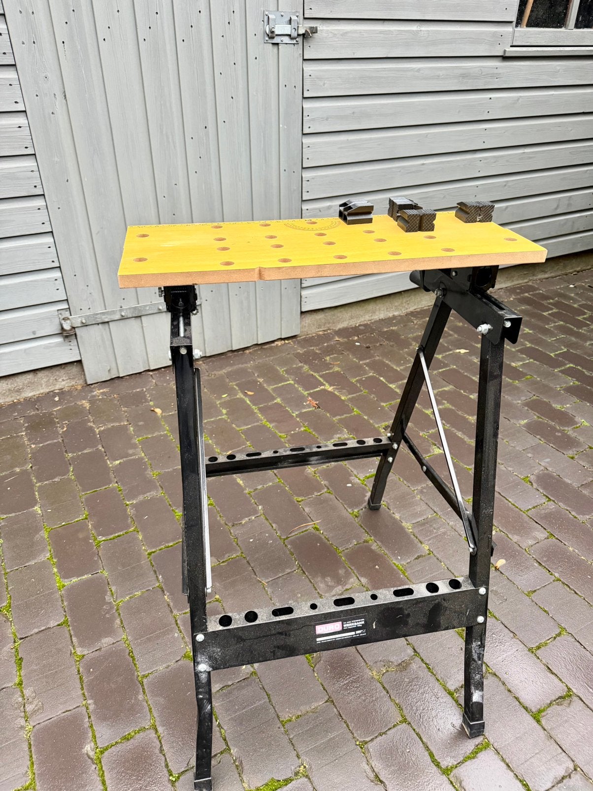 Duro Opvouwbare Werkbank - Max 100 kg, Doe-het-zelf en Verbouw, Ophalen, Zo goed als nieuw, Inklapbaar