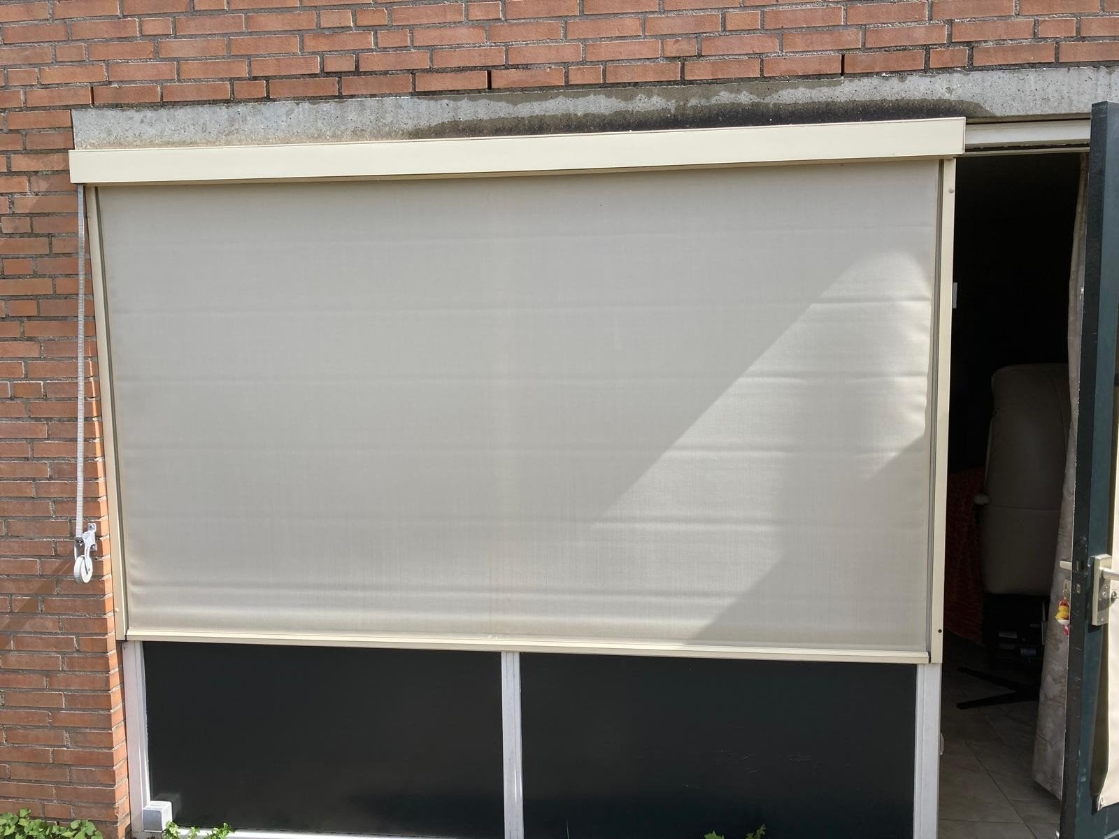 zonne scherm + deur scherm, Tuin en Terras, 150 tot 300 cm, Ophalen, Zo goed als nieuw, Screen