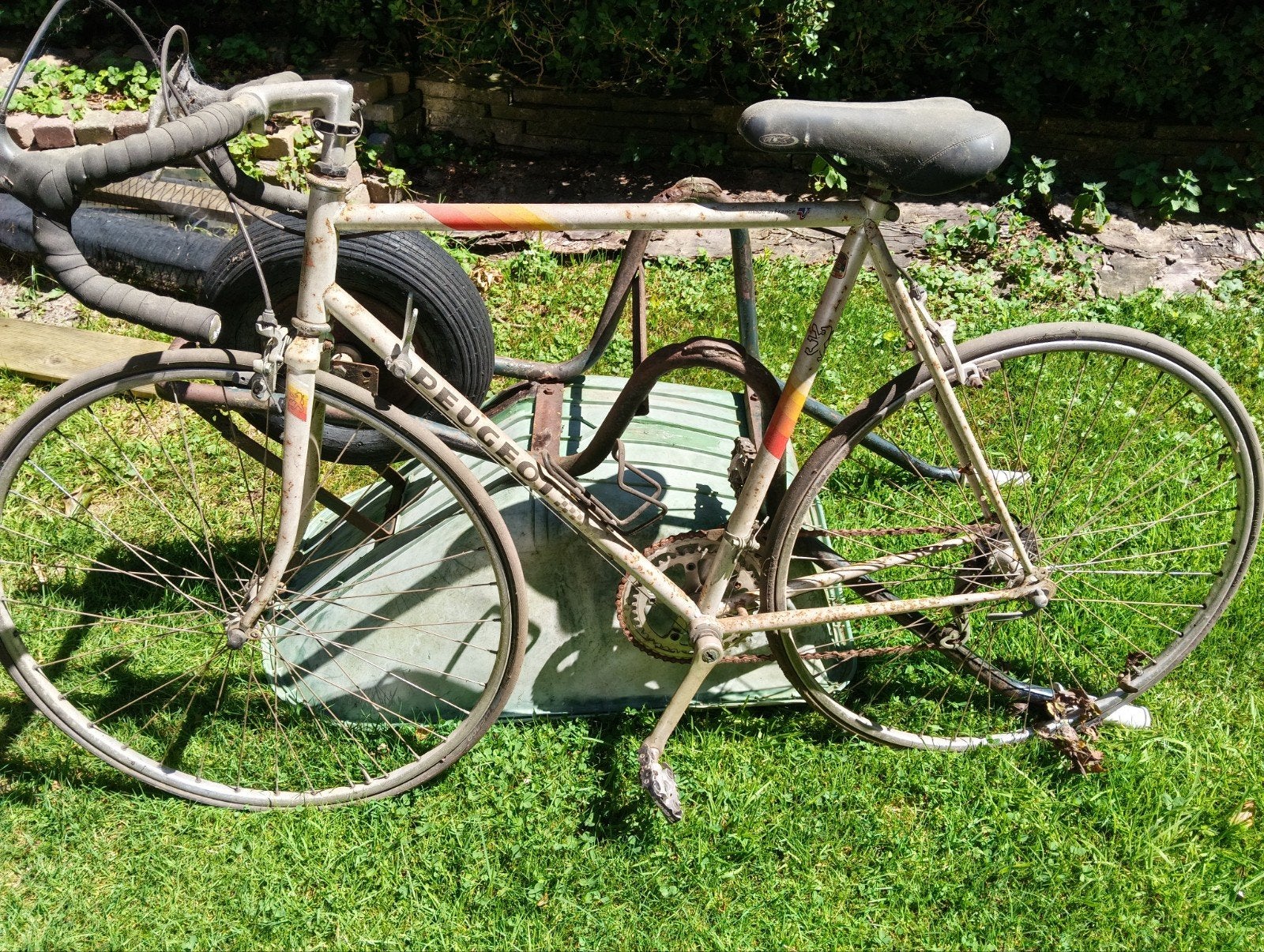 Oldtimer racefiets, Fietsen en Brommers, Fietsen | Racefietsen, Ophalen