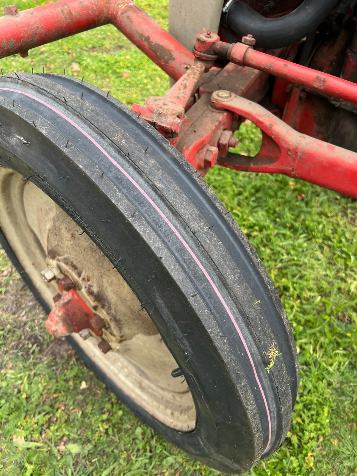 Oldtimer Ford 8N Dearborn tractor met kenteken en ploeg 1948, Ophalen, Info@ford.com, Oldtimer, 8N