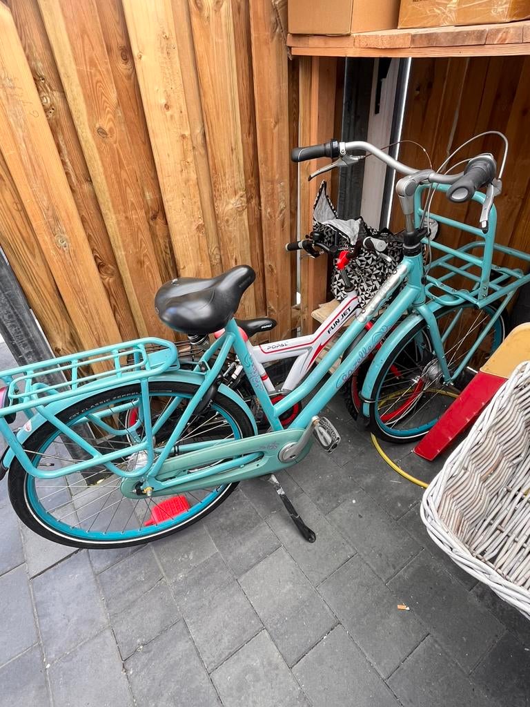 Dames fiets, Fietsen en Brommers, Fietsen | Dames | Omafietsen, Versnellingen, Ophalen of Verzenden, Schijfrem, 53 tot 56 cm