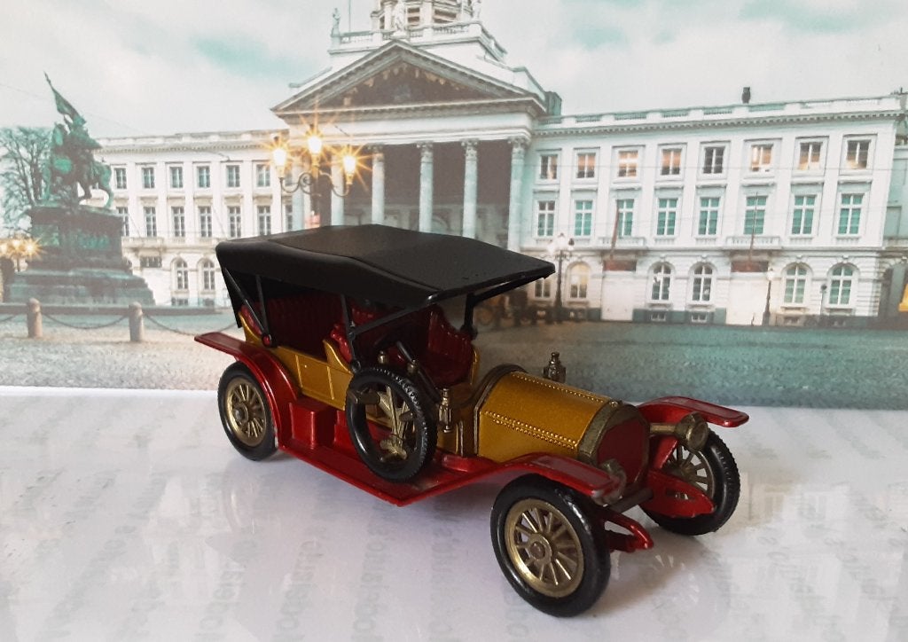 1:48 Simplex Model 38 Double Roadster 1912 Matchbox MoY Y-09, Ophalen of Verzenden, Gebruikt, Auto
