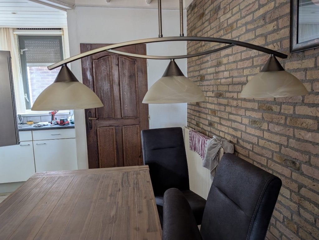 Hanglamp, Ophalen, Gebruikt, Glas, E27 (groot)