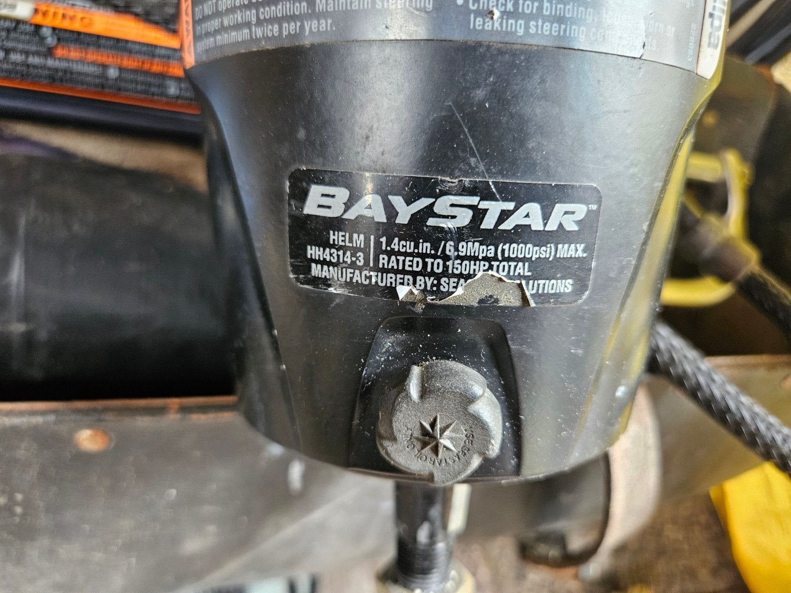 Bay star besturi g, Ophalen, Motor en Techniek