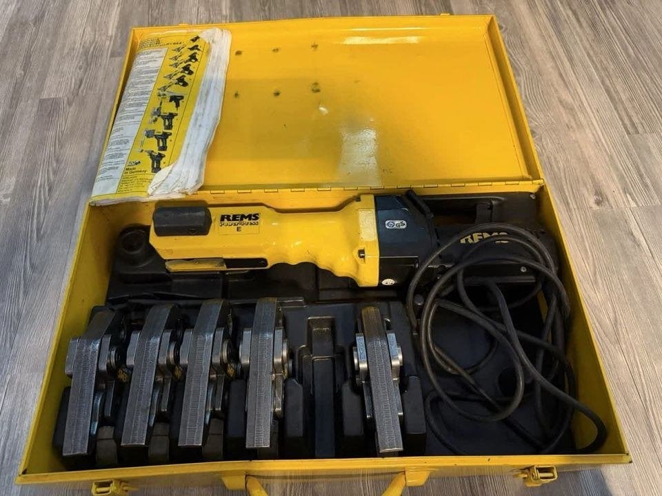 Rems Power Press E – Persmachine, Ophalen of Verzenden, Zo goed als nieuw