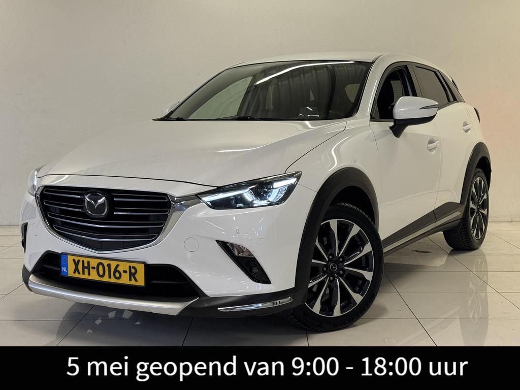 Mazda CX-3 2.0 SkyActiv-G 120 GT-M | BOSE Audio | Stoelverwa, 1998 cc, Gebruikt, 4 cilinders, Leder en Stof