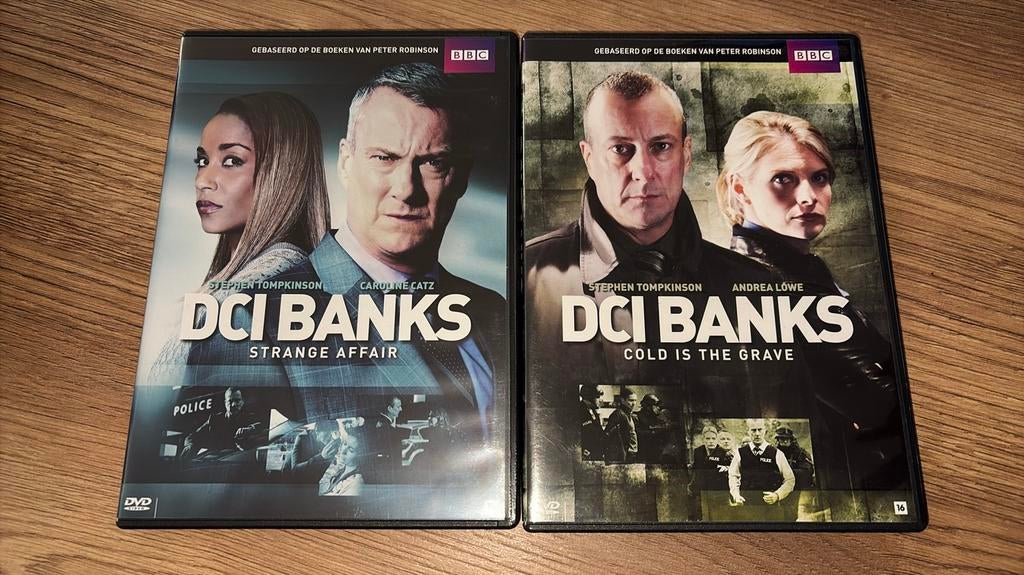 DCI Banks: Strange Affair en Cold is the Grave van BBC., Cd's en Dvd's, Ophalen of Verzenden, Zo goed als nieuw
