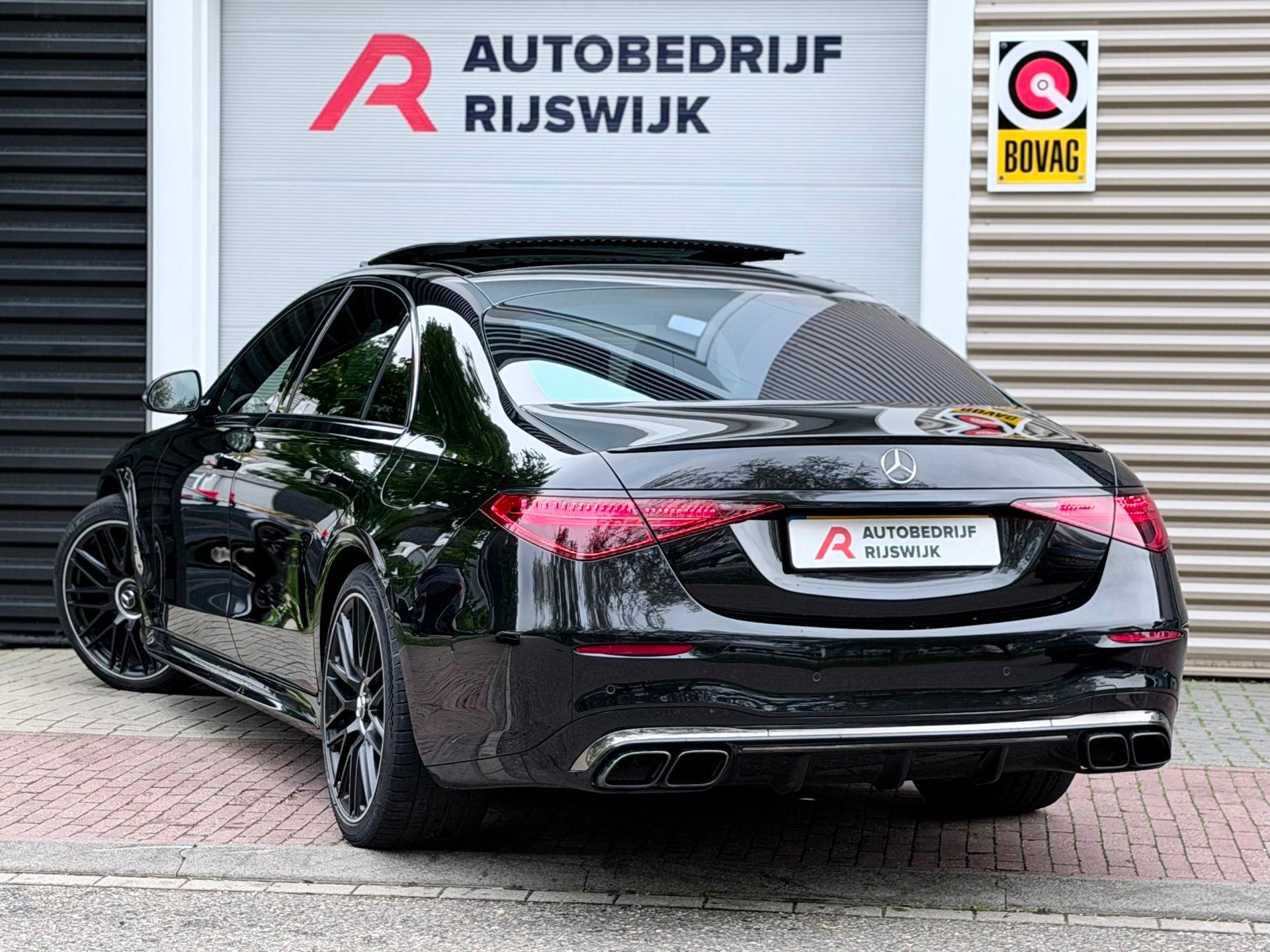 Mercedes-Benz S-klasse 580 e Lang AMG S63 Pano/Memory/360, Auto's, Automaat, Achterwielaandrijving, Gebruikt, Euro 6