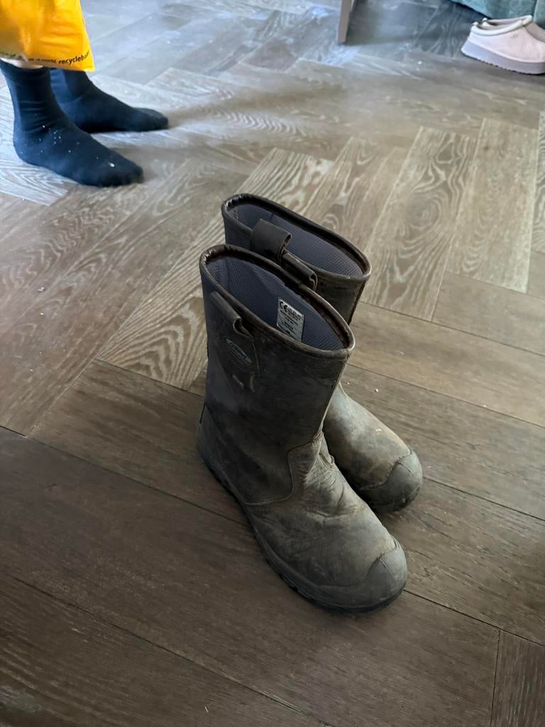 Werklaarzen maat 44, Tuin en Terras, Werkkleding, Ophalen of Verzenden, Gebruikt, Heren, Laarzen