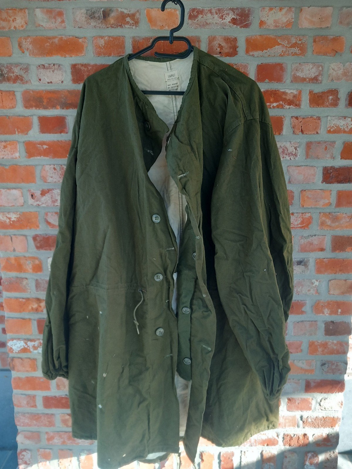 Gas Protective coat schuurvondst, Ophalen of Verzenden, Landmacht, Nederland